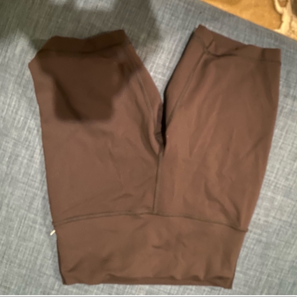 Lululemon biker shorts. BLACK